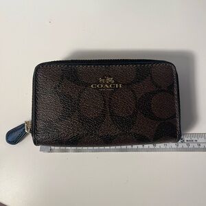 Coach Signature Brown Wallet
